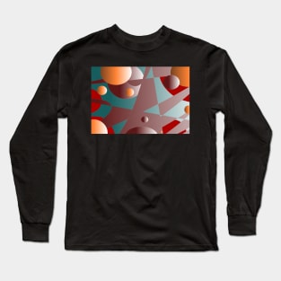 Modern abstract Long Sleeve T-Shirt